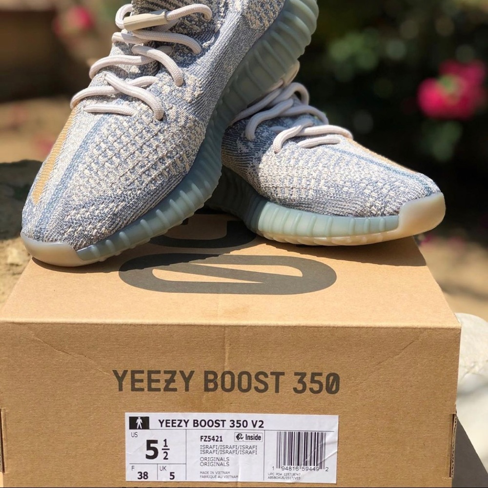 NEW Sz 5.5M/7.5W Adidas ISRAFIL Yeezy boost 350 v2 - Picture 4 of 4